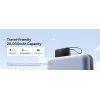 Išorinė baterija Baseus EnerFill Bipow2 Pro — 20000 mAh, PD 3.0 & QC 3.0, 22.5W, 1×USB-A + 1×USB-C, juoda, iki 3 įrenginių