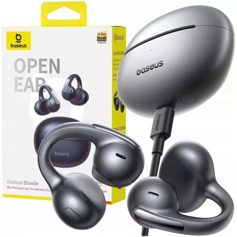 Ausinės Baseus Bowie MC1 Pro OWS — juodos