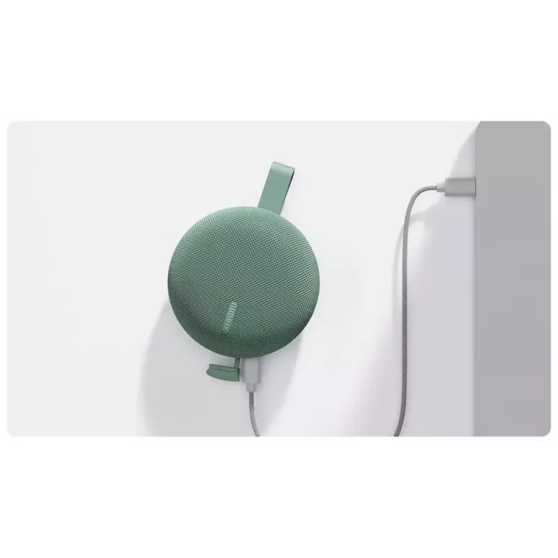 Nešiojamas mono Bluetooth garsiakalbis Xiaomi Bluetooth Speaker Essential — 5 W RMS, USB-C, 1000 mAh, Žalias