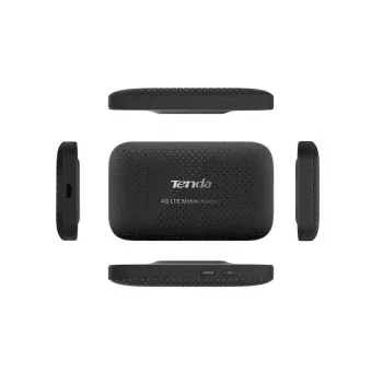 Nešiojamasis maršrutizatorius TENDA 4G185 — Vienos juostos 2,4 GHz, Wi‑Fi 4 (802.11n), LTE 4G, iki 150 Mbps, SIM lizdas, USB, 2 vidinės antenos, maitinamas baterijomis