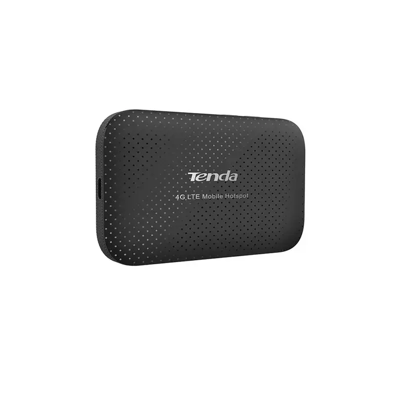 Nešiojamasis maršrutizatorius TENDA 4G185 — Vienos juostos 2,4 GHz, Wi‑Fi 4 (802.11n), LTE 4G, iki 150 Mbps, SIM lizdas, USB, 2 vidinės antenos, maitinamas baterijomis
