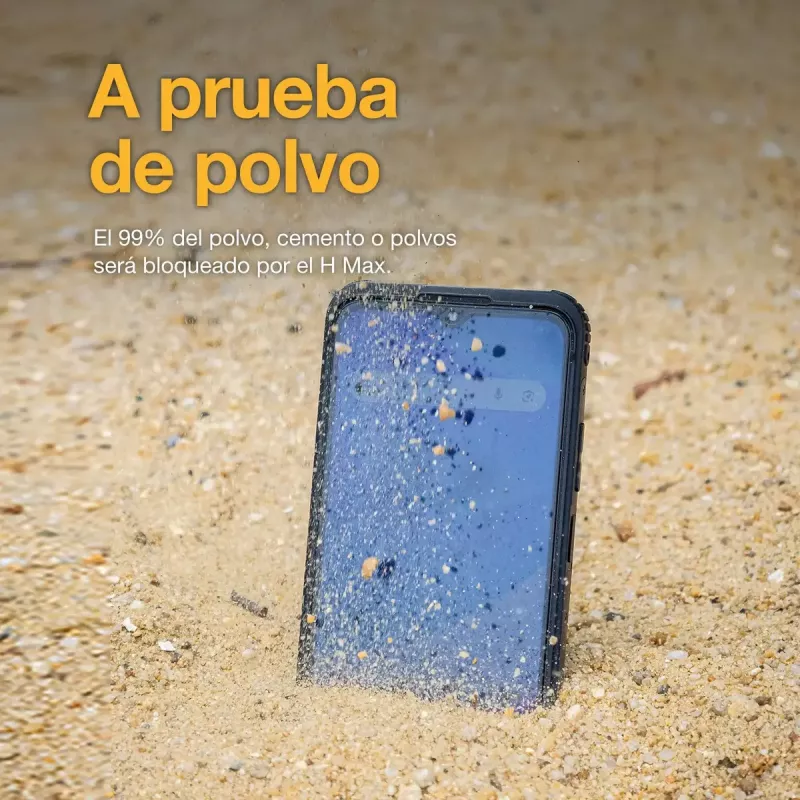 Išmanusis telefonas AGM H Max — 6.56 colio ekranas, Android 14, 4 GB RAM, 256 GB, Dual SIM, 10000 mAh, IP68, juoda