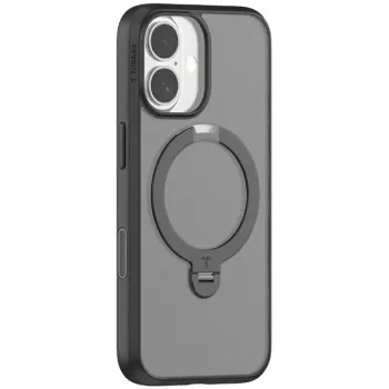 Torras Spin Series telefono dėklas, skirtas iPhone 17 – juodas, plonas lengvas apsauginis dangtelis