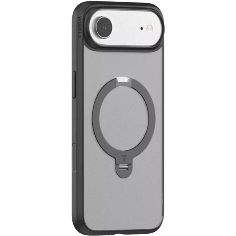 Torras Spin Series dėklas iPhone 17 Air, juodas