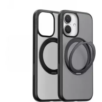 Torras Pro serijos telefono dėklas, skirtas iPhone 17, juodos spalvos — plonas dizainas, patvari apsauga (MPN X00FX2401)