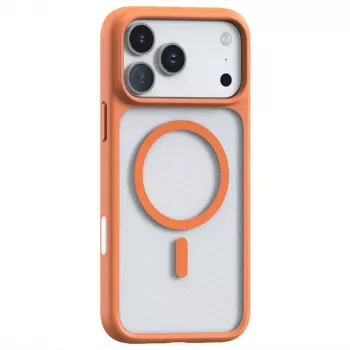Torras Guardian Magnetic Series dėklas iPhone 17 Pro — Oranžinis