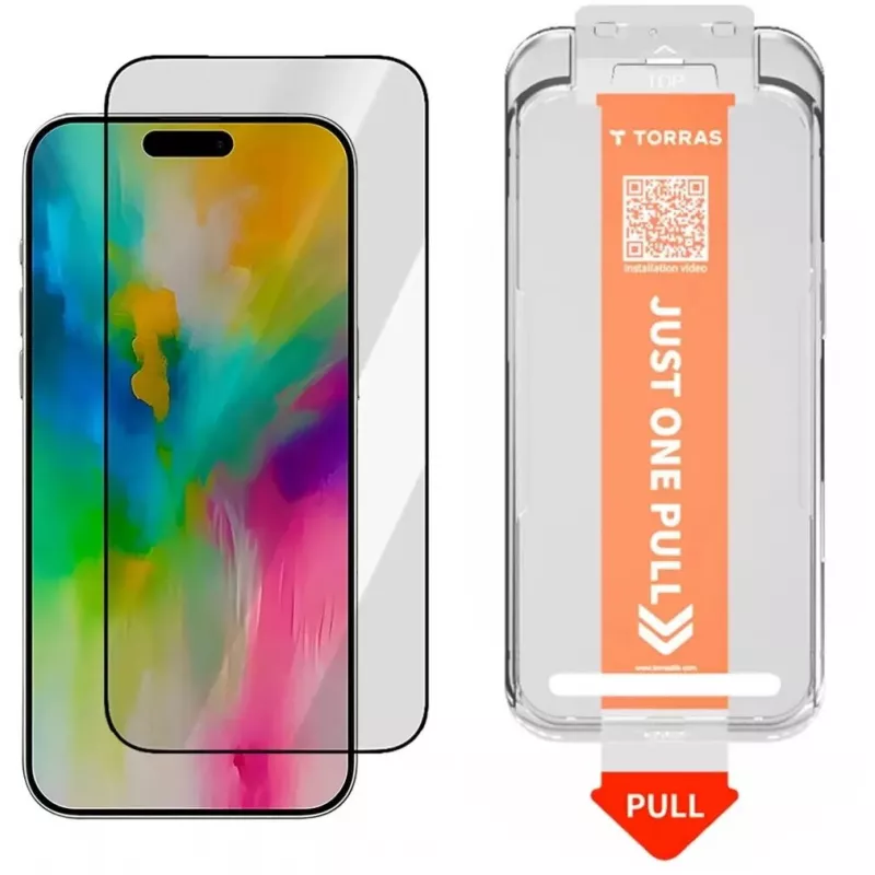 Torras X00FX2441 apsauginė skaidri plėvelė iPhone 17 Air — itin plonas skaidrus ekrano apsaugos sluoksnis