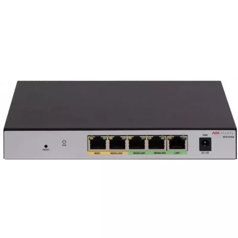 Maršruto parinktuvas Hikvision DS-3WG105G-SI 5 prievadų Gigabit Ethernet
