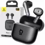 Belaidės į ausis įdedamos ausinės Baseus Bass BS2 Lite TWS — juodos