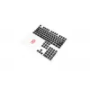 Mechaninių klavišų dangtelių rinkinys REDRAGON A130 PBT Doubleshot — juoda