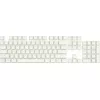 Klavišų dangtelių rinkinys REDRAGON A130 PBT Doubleshot White — pakaitiniai klavišų dangteliai, PBT medžiaga, „doubleshot“ legendos