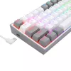 Mechaninė klaviatūra REDRAGON K617-RGB Fizz laidinė USB pilka balta
