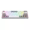 Mechaninė klaviatūra REDRAGON K617-RGB Fizz laidinė USB pilka balta
