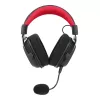 Laidinės Bluetooth ausinės ant ausų REDRAGON H510 Zeus Pro RGB — 20–20000 Hz, 1,8 m laidas, juodos