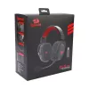 Laidinės Bluetooth ausinės ant ausų REDRAGON H510 Zeus Pro RGB — 20–20000 Hz, 1,8 m laidas, juodos