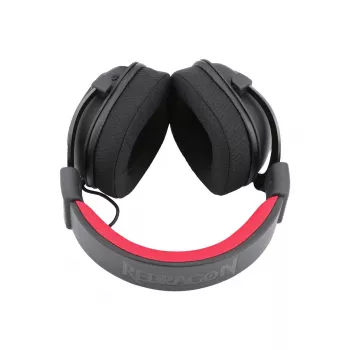 Laidinės Bluetooth ausinės ant ausų REDRAGON H510 Zeus Pro RGB — 20–20000 Hz, 1,8 m laidas, juodos