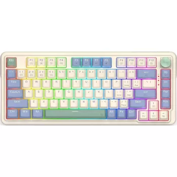 Mechaninė klaviatūra REDRAGON K673CPG-RGB-PRO — RGB apšvietimas, kompaktiškas dizainas, laidinė, mechaniniai jungikliai