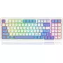 Mechaninė klaviatūra REDRAGON Gloria K664WBP-RGB-PRO RGB apšviesta belaidė, kompaktiško išdėstymo