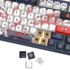 Mechaninė klaviatūra REDRAGON K686AK-RGB-PRO — RF belaidė + USB, tamsiai mėlyna balta, 1,5 m laidas