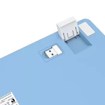 Mechaninė klaviatūra REDRAGON K707WBP-RGB-PRO laidinė USB mėlyna balta