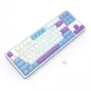 Mechaninė klaviatūra REDRAGON K707WBP-RGB-PRO laidinė USB mėlyna balta