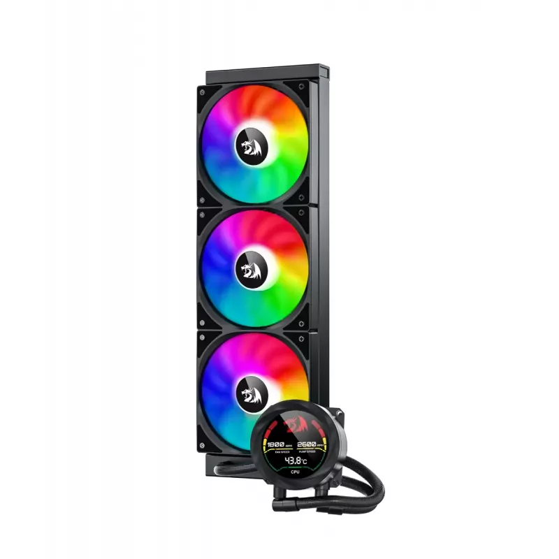 Kompiuterio aušinimo sistema REDRAGON CCW-1017 efektyvus oro srautas RGB apšvietimas