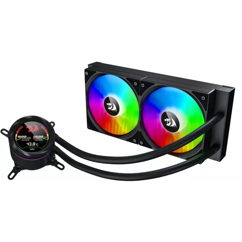 Kompiuterio aušinimo sistema REDRAGON CCW-1019 Efektyvus aušinimas