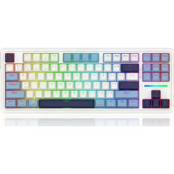 Mechaninė klaviatūra REDRAGON K728WBB-RGB-PRO RGB apšvietimas belaidė