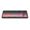 Mechaninė klaviatūra REDRAGON Antonium Pro K728SP-RGB-PRO — USB, RF belaidė, Bluetooth, juoda/rožinė