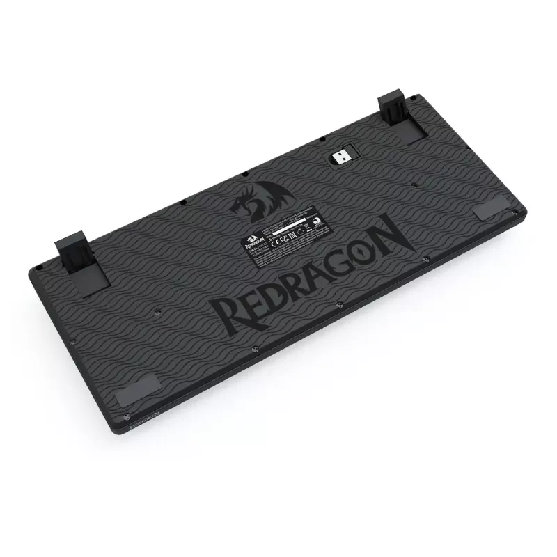 REDRAGON K516RGB-PRO SHIVA PRO 87 klaviatūra USB RF belaidė Bluetooth juoda