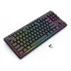 REDRAGON K516RGB-PRO SHIVA PRO 87 klaviatūra USB RF belaidė Bluetooth juoda