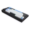 Klaviatūra REDRAGON K732WLB-RGB-PRO URANUS PRO — 65 % mechaninė, USB + RF belaidė + Bluetooth, QWERTY, angliški išdėstymai, 1,5 m laidas, juoda / balta