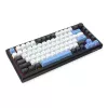 Klaviatūra REDRAGON K732WLB-RGB-PRO URANUS PRO — 65 % mechaninė, USB + RF belaidė + Bluetooth, QWERTY, angliški išdėstymai, 1,5 m laidas, juoda / balta