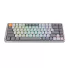 Mechaninė klaviatūra REDRAGON K652GG-RGB-PRO laidinė belaidė Bluetooth pilka