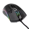 Laidinė žaidimų pelė REDRAGON M808-RGB Storm — USB Type-C, juoda, 85 g