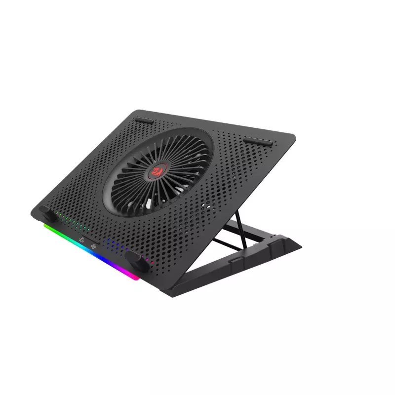 Nešiojamojo kompiuterio aušinimo padėklas REDRAGON GCP500 Ivy ergonomiško dizaino 5 ventiliatoriai