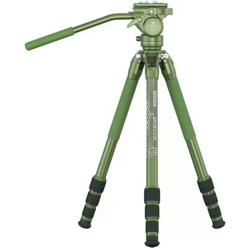 Tripod Sirui SP004 su G5X — lengvas nešiojamas trikojis su G5X rutuline galvute