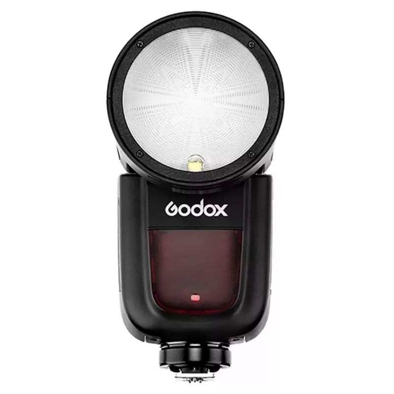 Kompaktiška blykstė Godox V1-C Juoda, įkrovimo laikas 1,5 s, 420 g