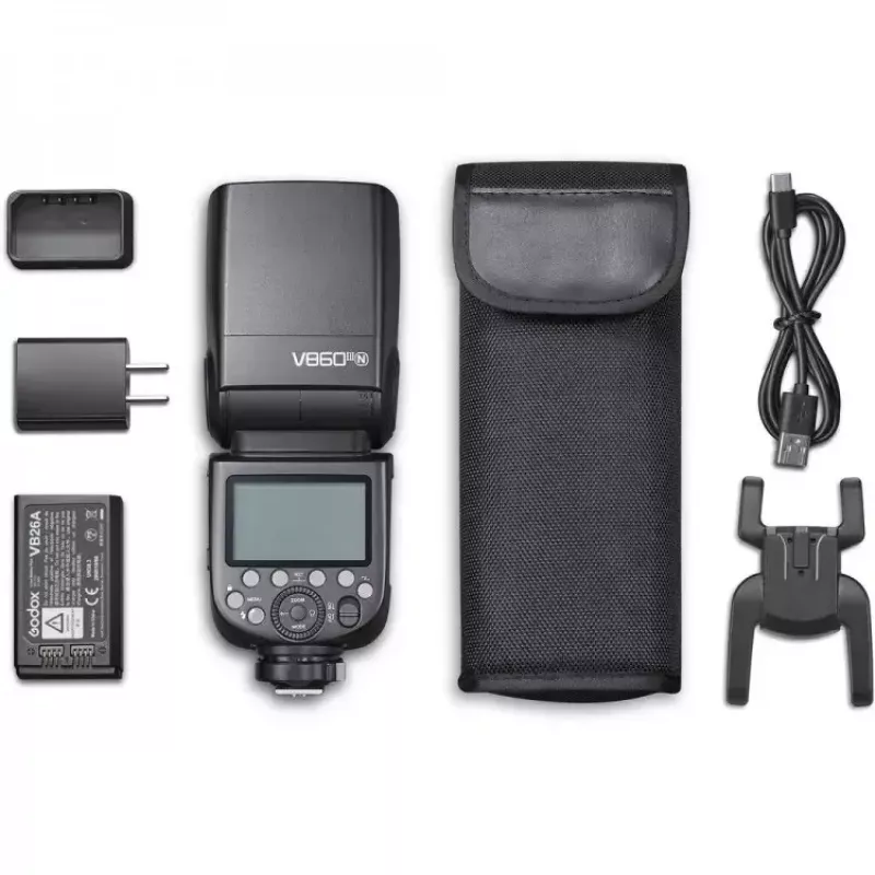Slave flash Godox Ving V860III Juoda 1,5s perdirbimo laikas 530g