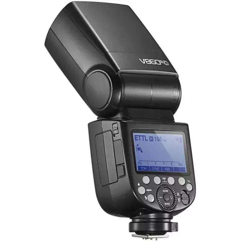 Godox Ving V860III TTL Li-Ion blykstė juoda, skirta Olympus Panasonic 1,5 s įkrovimui