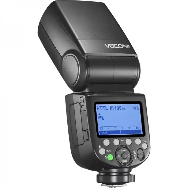 Godox Ving V860III TTL Li-Ion blykstė juoda, skirta Olympus Panasonic 1,5 s įkrovimui
