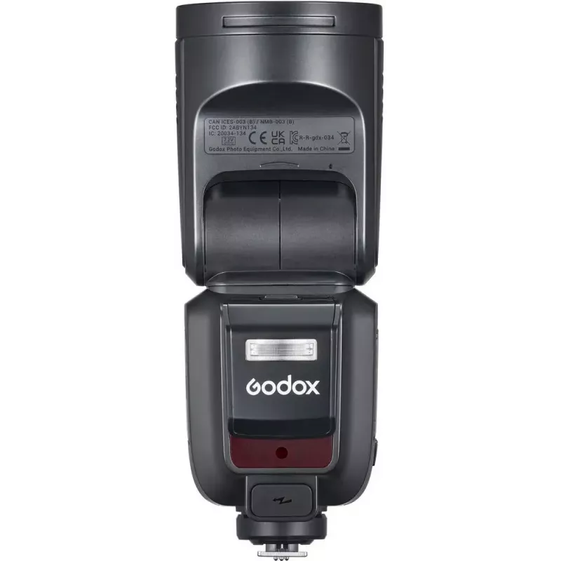 Flash Godox V100-F for Fujifilm — nešiojama ant kameros montuojama ličio jonų blykstė