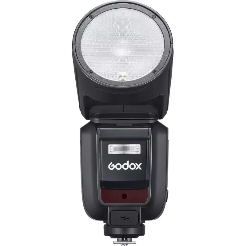 Flash Godox V100-F for Fujifilm — nešiojama ant kameros montuojama ličio jonų blykstė