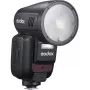 Flash Godox V100-F for Fujifilm — nešiojama ant kameros montuojama ličio jonų blykstė