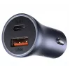 Automobilinis kroviklis Baseus TZCCJD-0G 40W tamsiai pilkas — USB transporto priemonės maitinimo adapteris, 40W išvestis