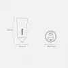 Automobilinis kroviklis Baseus TZCCJD-0G 40W tamsiai pilkas — USB transporto priemonės maitinimo adapteris, 40W išvestis