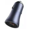 Automobilinis kroviklis Baseus TZCCJD-0G 40W tamsiai pilkas — USB transporto priemonės maitinimo adapteris, 40W išvestis