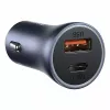 Automobilinis kroviklis Baseus TZCCJD-0G 40W tamsiai pilkas — USB transporto priemonės maitinimo adapteris, 40W išvestis