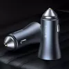 Automobilinis kroviklis Baseus TZCCJD-0G 40W tamsiai pilkas — USB transporto priemonės maitinimo adapteris, 40W išvestis