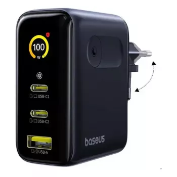 Mobiliojo įrenginio įkroviklis Baseus E0121B00 — patalpų USB įkroviklis išmaniesiems telefonams ir planšetiniams kompiuteriams
